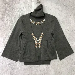 Viaggio Blu ビアッジョ ブルー 半袖 ニット カーディガン セット グレー 2サイズ 〇◇のサムネイル