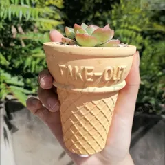 ♥️o-r-b 様オーダーページ♥️アイスコーンリメ鉢♥️ ♥️o-r-b 様