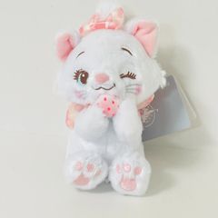 ディズニーストア おしゃれキャット マリー ぬいぐるみ キーホルダー