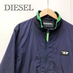 DIESEL ディーゼル ナイロンジャケット XL 総柄 グラフィックプリント 