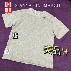 美品✨ ユニクロコラボ アニヤハインドマーチグレーTシャツ XS【送料込み】