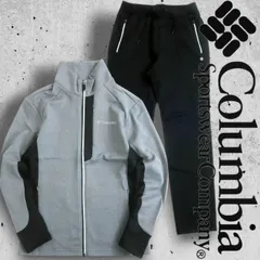 Columbia Sportswear コロンビア creora 切替 ストレッチ ジップアップ ドローコード トラックジャケット パンツ セットアップ アウトドアウェア トレーニングウェア レディース YLk320 グレー ブラック▲031▼30501k10