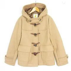 レイビームス Ray Beams ダッフルコート ミディアム丈 毛 1 ベージュ kz13236