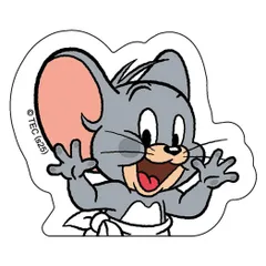 【メール便】トムとジェリー ダイカットシール ペタッとステッカー タフィー ワーナーブラザース インロック ダイカットシール スマホデコ キャラクター グッズ 