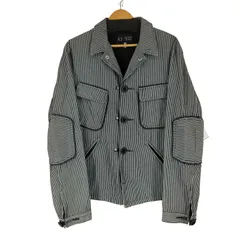 アルマーニジーンズ ARMANI JEANS 00S ヒッコリーストライプ カバーオール メンズ JPN：50 のサムネイル