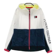 サイズ：M TOMMY HILFIGER GOLF トミー ヒルフィガーゴルフ  ジップパーカー  ホワイト系 [240101600848] ゴルフウェア レディース ストスト