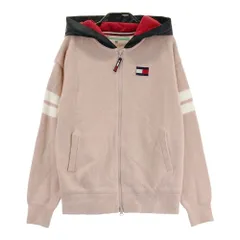 サイズ：M TOMMY HILFIGER GOLF トミー ヒルフィガーゴルフ  裏地付 ニット ジップパーカー  ピンク系 [240101600849] ゴルフウェア レディース ストスト