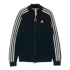 サイズ：M ADIDAS GOLF アディダスゴルフ HG8247 裏地付 ニット ジップジャケット  ブラック系 [240101600855] ゴルフウェア レディース ストスト