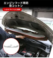 【送料無料】トヨタ プレビア/PREVIA（大霸王）ボンネット 断熱?防音マット 1枚セット アルミ箔＋難燃吸音材 エンジン音低減サポート 熱対策 難燃仕様 車内静粛性向上 乗り心地快適化 車種専用設計 2006～2019年式対応 取付簡単
