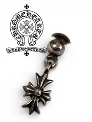 正規品 CHROME HEARTS タイニーECHプラスドロップピアス クロムハーツ 14K 585 925 SILVER シルバー メンズアクセサリー