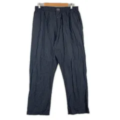 美品 POLO RALPH LAUREN ポロ・ラルフローレン チェック 春夏 SS ワイドパンツ ブラック メンズ パジャマ【古着】【中古】【送料無料】