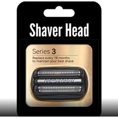 ブラウン シリーズ3用 替刃 32s 32b ブラック シルバー  (対応: 3050cc-G 3050cc-R 3040s 3030s) 互換 シェーバー 網刃 内刃一体型 (ネコポス4個まで同梱可能)
