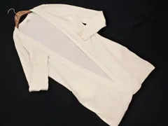 snidel スナイデル ロング ショール カーディガン sizeF/オフホワイト ◇■ レディース