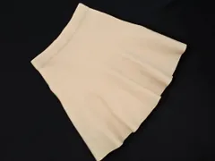 snidel スナイデル ニット ミニ スカート sizeone/ライトベージュ ◇■ レディース