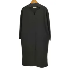グリーンレーベルリラクシング GREEN LABEL RELAXING FFC ニットメルトン Vネック ワンピース レディース 表記無 
