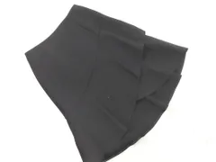 Spick & Span スピック＆スパン 切替 フレア スカート size38/黒 ■■ レディース