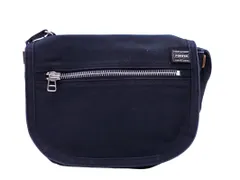 PORTER ポーター ネイキッド キャンバス ショルダー バッグ sizeS/濃紺 ■■ レディース