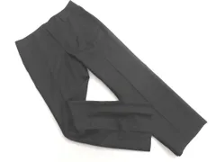 UNITED ARROWS ユナイテッドアローズ シルク混 スラックス パンツ size38/黒 ◇■ レディース