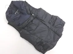 COMME CA ISM コムサイズム ダウンベスト sizeL/濃紺 ◇■ レディース