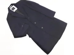 nano universe ナノユニバース チェスター コート sizeS/濃紺 ◇■ メンズ
