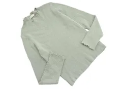 earth music&ecology アースミュージック＆エコロジー リブ ニット セーター sizeM/グリーン ◇■ レディース