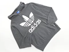 adidas originals アディダスオリジナルス ロゴ ニット プルオーバー パーカー sizeS/グレー ◇■ メンズ