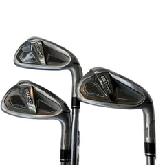 【中古】 テーラーメイド SIM2 MAX・OS  5S アイアンセット IR KBS MAX MT85 JP (フレックスS) メンズ 男性用 右利き 右用 Dランク ゴルフクラブ