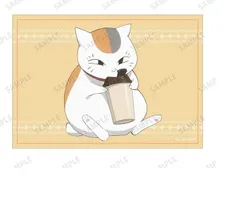 夏目友人帳 描き下ろしイラスト 冬の装いVer. トレーディングブロマイド ニャンコ先生 B グッズ ブロマイド