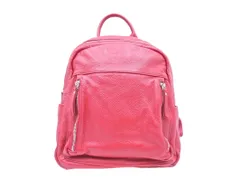 BARCOS バルコス レザー リュック デイパック バッグ 赤 ■■ レディース