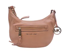 MICHAEL KORS マイケルコース 本革 レザー ショルダー バッグ ベージュ ■■ レディース