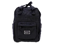MARC BY MARC JACOBS マークバイマークジェイコブス キルティング ロゴ リュック デイパック バッグ 黒 ■■ レディース