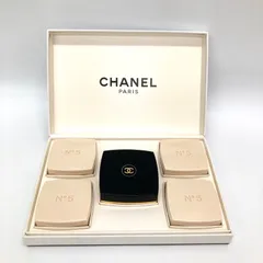 ◆CHANEL◆CHANEL N⁰5 サヴォン 石けん ５個セット ケース付き