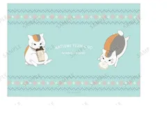 夏目友人帳 描き下ろしイラスト 冬の装いVer. トレーディングブロマイド ニャンコ先生 C グッズ ブロマイド