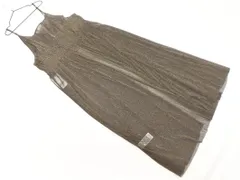 新品 LOWRYS FARM ローリーズファーム ラメ チュール チュニック キャミソール ワンピース sizeF/黒 ■■ レディース