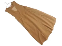 KBF ケービーエフ アーバンリサーチ フレア Aライン ワンピース sizeONE/ベージュ ■■ レディース