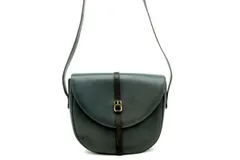 ロエベ ヴィンテージ ショルダーバッグ クロスボディ リアルリザード レザー 灰色 グレー LOEWE 4468h