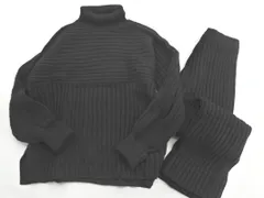 FREAK'S STORE フリークスストア ニット セーター パンツ セットアップ sizeS/黒 ◇■ レディース