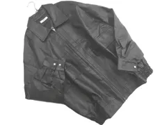 INGNI イング フェイクレザー ブルゾン ジャケット sizeM/黒 ◇■ レディース