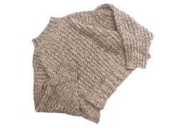 earth music&ecology アースミュージック＆エコロジー モックネック ニット セーター sizeF/ブラウン ◇■ レディース