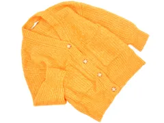 ZARA ザラ ニット カーディガン sizeS/オレンジ ◇■ レディース