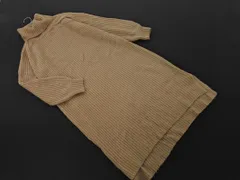 UNRELISH アンレリッシュ タートルネック ニット ワンピース sizeM/ベージュ ◇■ レディース