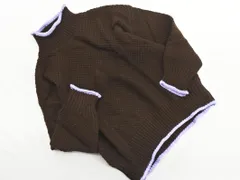 LOWRYS FARM ローリーズファーム ハイネック ワイド幅 ニット セーター sizeF/茶 ◇■ レディース