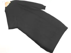 chocol raffine robe ショコラフィネローブ Iライン マキシ ニット ワンピース sizeF/黒 ◇■ レディース
