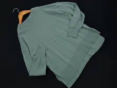 green label relaxing グリーンレーベルリラクシング ユナイテッドアローズ ウール混 ボトルネック ニット セーター ミント ◇■ レディース