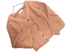 CECIL McBEE セシルマクビー ショート丈 カーディガン sizeM/茶 ◇■ レディース