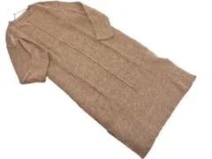 titivate ティティベイト ロング ニット ワンピース sizeM/茶 ◇■ レディース