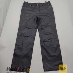 ローライズカスタム◇ハーレーダビッドソン◇W32レザーパンツ黒メンズ