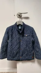 ポロラルフローレン キルティング ジャケット ネイビー 7Y