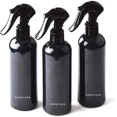 スプレーボトル アルコール対応 300ml 小分けボトル 3本セット 霧吹き 漏れ防止 遮光ボトル 家庭 清掃 園芸用 大容量 詰め替え容器