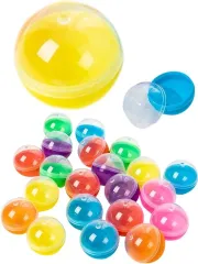 RENASYS カラフル カプセル 100個セット 32mm ガラポン クレーンゲーム (半ビビッド)